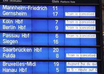 Zugfahrplan, Aktuelle Meldungen und Verspätung